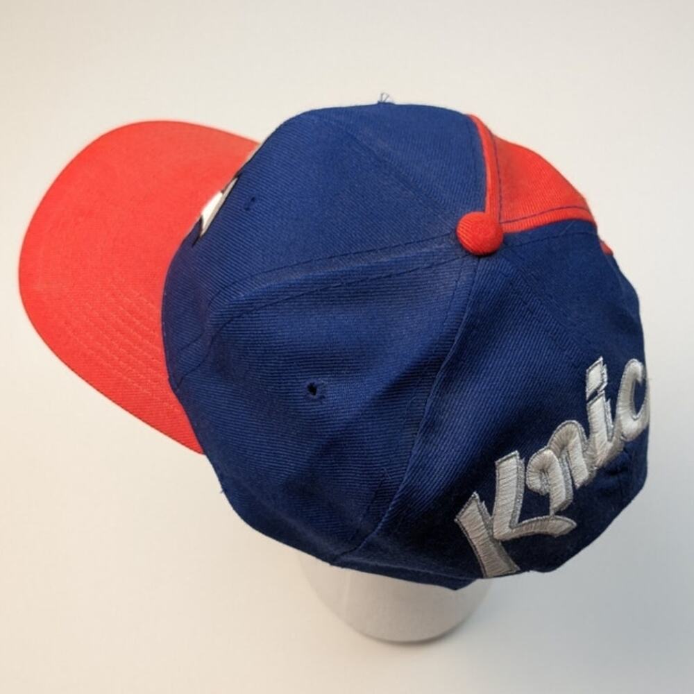 Vintage New York Knicks NBA Colorblock Snapback Sports Specialties Hat 90s - Picture 6 of 9